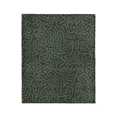 Kiva Green in Medium (50" x 60") Size