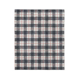 Wallace Plaid Navy & Red in Medium (50" x 60") Size