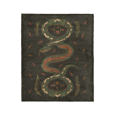 Snake in the Woods in Medium (50" x 60") Size