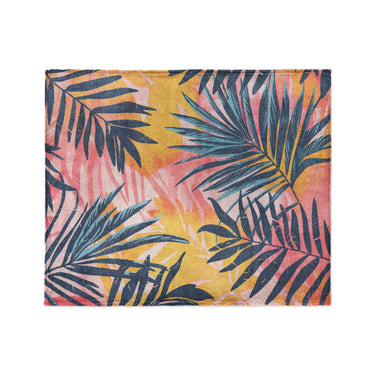 Florian Pink & Blue in Medium (50" x 60") Size