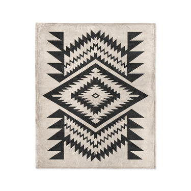 Reyno Black & Ivory in Medium (50" x 60") Size