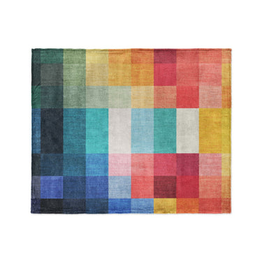 Polyphony Multicolor Vibrant in Medium (50" x 60") Size