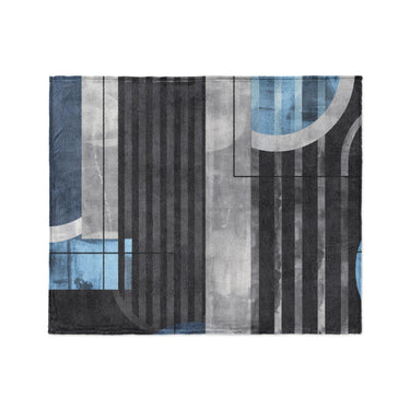Gordian Dark Blue in Medium (50" x 60") Size