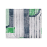 Gordian Green in Medium (50" x 60") Size
