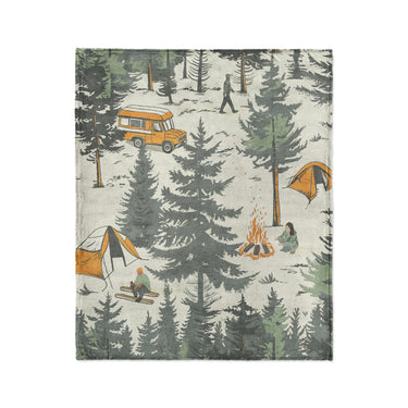 Campsite in Medium (50" x 60") Size