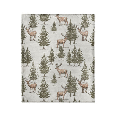 Forest Deer in Medium (50" x 60") Size