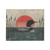 Sunset Loon in Medium (50" x 60") Size