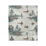 Gone Fishing in Medium (50" x 60") Size