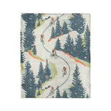 Downhill Descent in Medium (50" x 60") Size