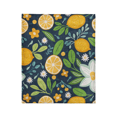 Lemon and Sage in Medium (50" x 60") Size