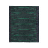 Kepler Navy & Teal in Medium (50" x 60") Size