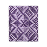 Hoffman Purple in Medium (50" x 60") Size