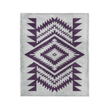 Reyno Eggplant & Stone in Medium (50" x 60") Size