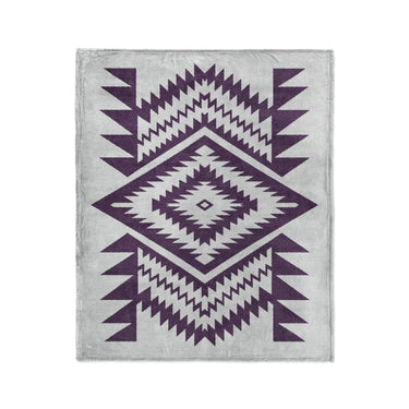 Reyno Eggplant & Stone in Medium (50" x 60") Size