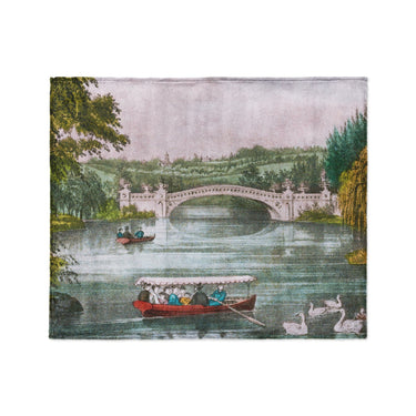 Central Park Bow Bridge in Medium (50" x 60") Size