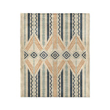 Osage Blue & Orange in Medium (50" x 60") Size