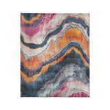 Helga Blue & Purple in Medium (50" x 60") Size