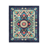 Nellie Blue Multicolor in Medium (50" x 60") Size