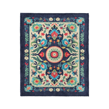 Nellie Blue Multicolor in Medium (50" x 60") Size