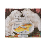 Mischievous Kitties in Medium (50" x 60") Size