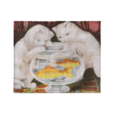 Mischievous Kitties in Medium (50" x 60") Size