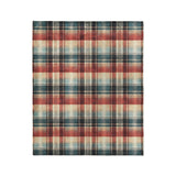 Monaghan Plaid Blue & Red in Medium (50" x 60") Size