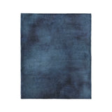 Andromeda Watercolor Navy in Medium (50" x 60") Size