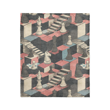 Harmon Surreal Chess in Medium (50" x 60") Size