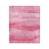 Ophelia Watercolor Pink Balayage in Medium (50" x 60") Size
