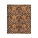 Agnes Umber Brown in Medium (50" x 60") Size