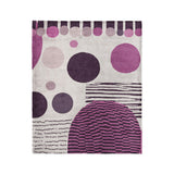 Charl Violet in Medium (50" x 60") Size