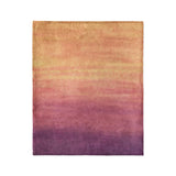 Imogen Watercolor Orange & Purple Ombre in Medium (50" x 60") Size