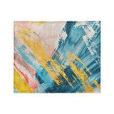 Egon Blue & Yellow in Medium (50" x 60") Size