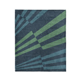 Prisma Blue & Green in Medium (50" x 60") Size
