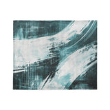 Emil Deep Teal in Medium (50" x 60") Size