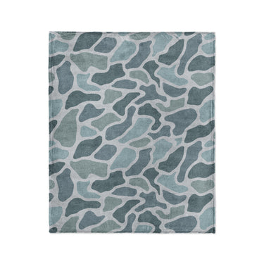 Duck Camo Blue in Medium (50" x 60") Size
