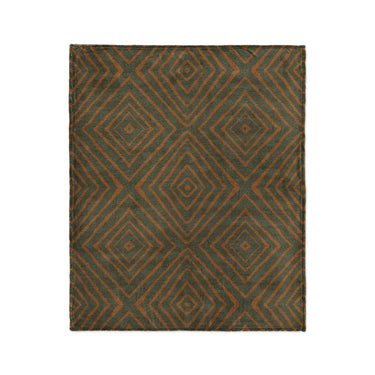 Terlingua Olive & Terracotta in Medium (50" x 60") Size