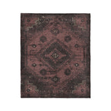 Montezuma Maroon in Medium (50" x 60") Size