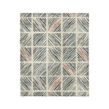 Lionel Black & Ivory in Medium (50" x 60") Size