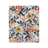 Caroline Blue & Red in Medium (50" x 60") Size