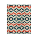 Jasper Blue & Red in Medium (50" x 60") Size