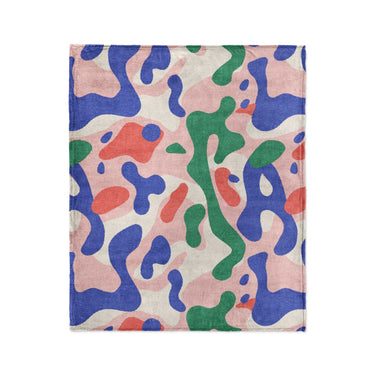 Concetta Pink Green & Blue in Medium (50" x 60") Size