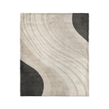 Elowin Ivory & Black in Medium (50" x 60") Size