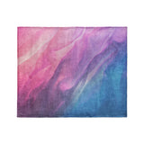 Cirrus Blue & Magenta in Medium (50" x 60") Size