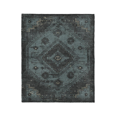Montezuma Teal in Medium (50" x 60") Size