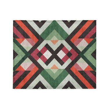 Sonora Cranberry & Matcha in Medium (50" x 60") Size