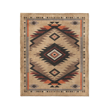 Chipola Brown in Medium (50" x 60") Size