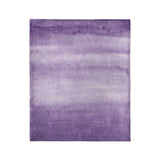 Jacinda Watercolor Purple Ombre in Medium (50" x 60") Size