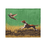 That Dog'll Hunt Green in Medium (50" x 60") Size