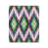 Dyani Eggplant & Matcha in Medium (50" x 60") Size